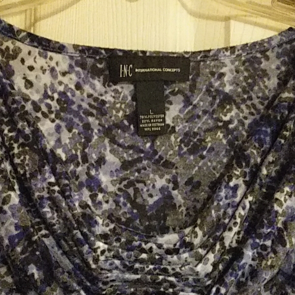 I.N.C. pleated front top - Picture 3 of 3